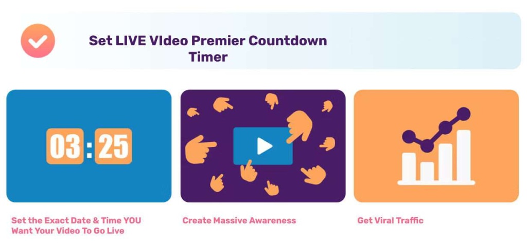 Set live Video Premier Countdown